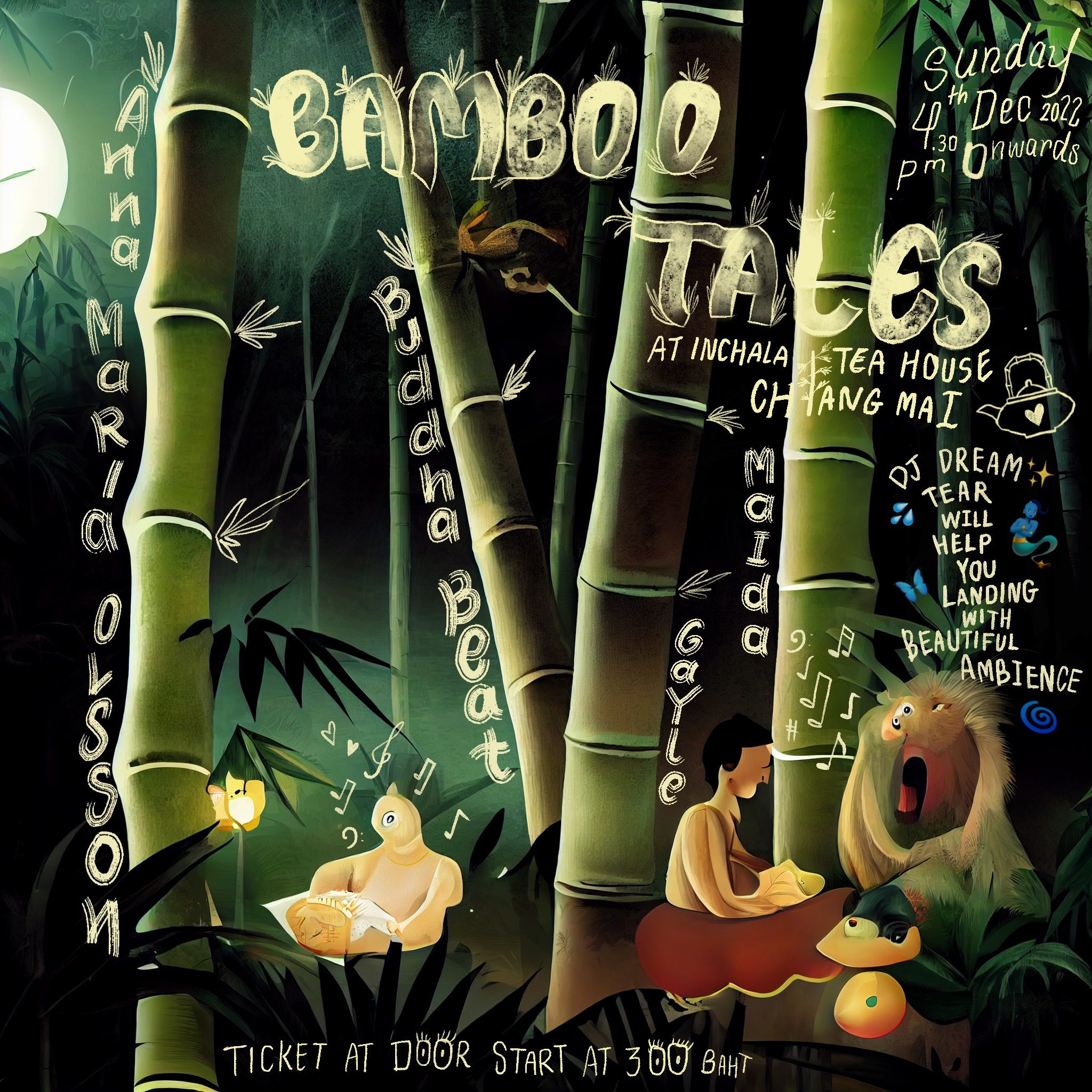 งาน Bamboo Tales ใน เชียงใหม่ - 4 ธันวาคม 2565